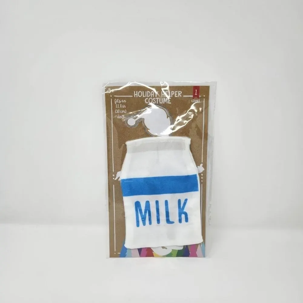 Milk Costume Elf Holiday Helper (Brown Packaging)